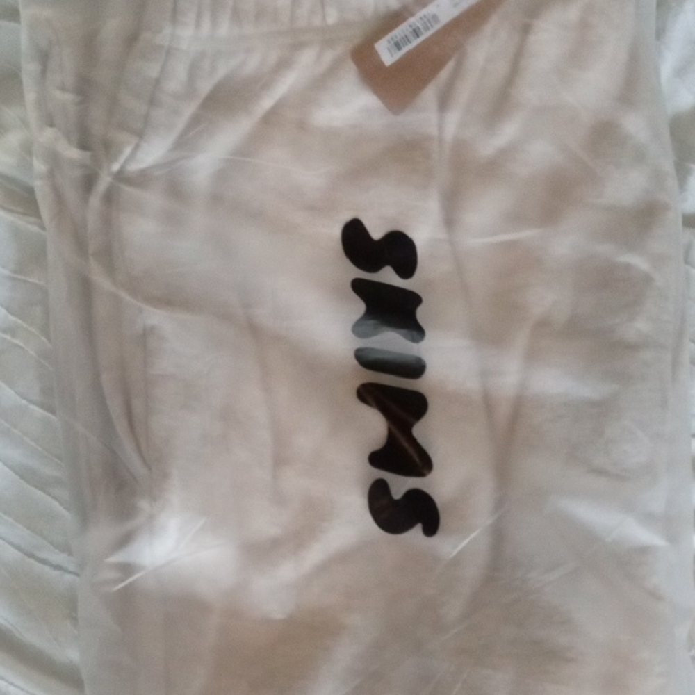 SKIMS Cream Lounge Pants